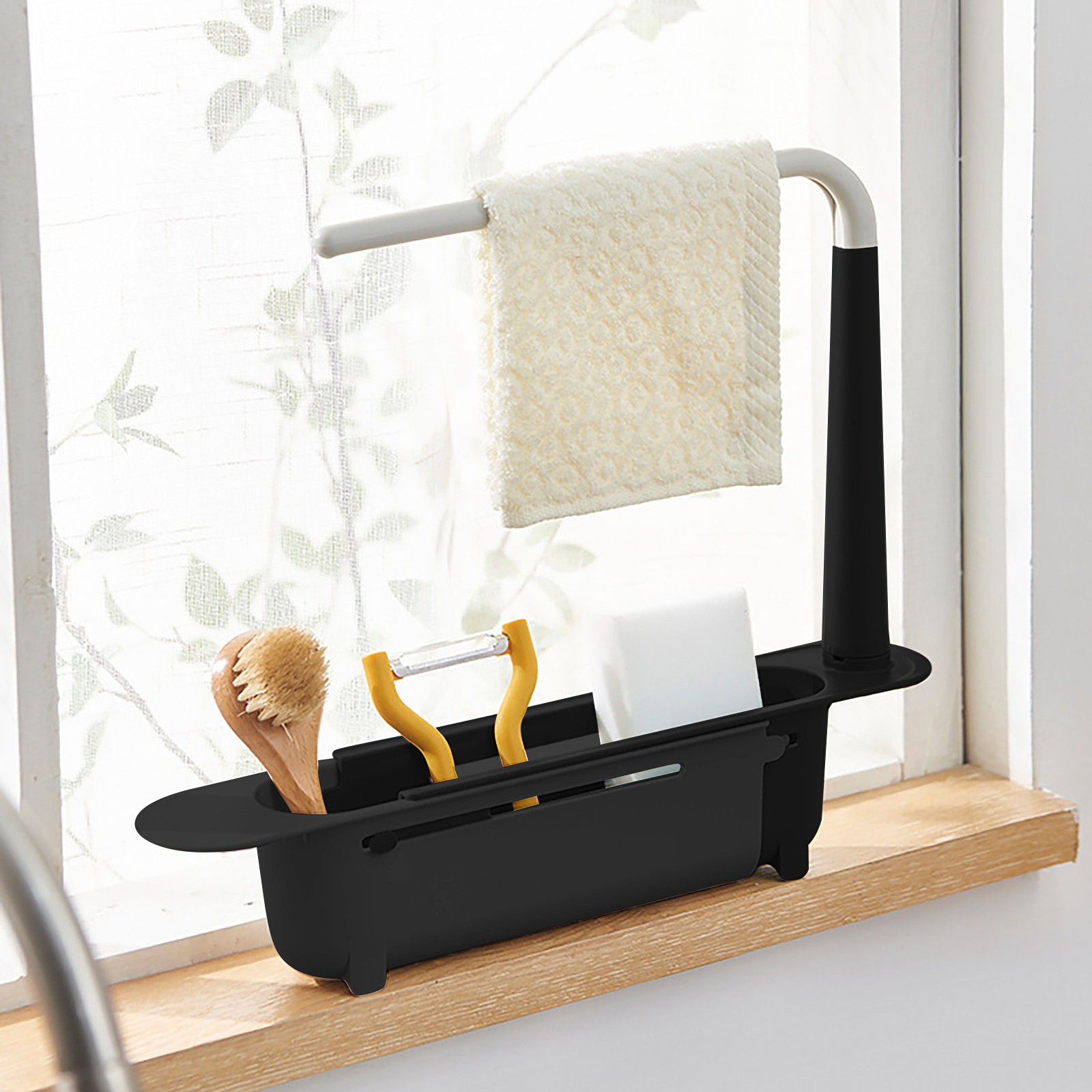 Commercial Kitchen Shelving - Elescopic-estante escurridor para fregadero, organizador de
