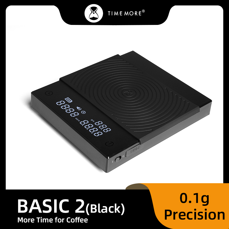 Commercial Kitchen Lights - Báscula Digital TIMEMORE Store Black Mirror