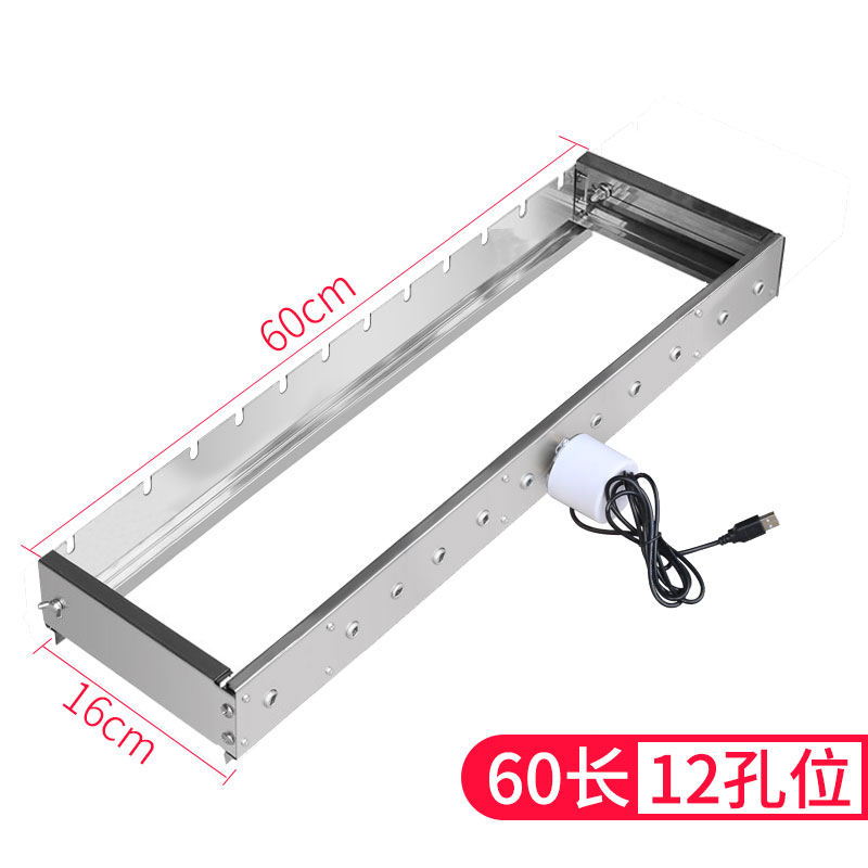 Hot Dog Roller Grill - Asador Comercial de Acero Inoxidable con