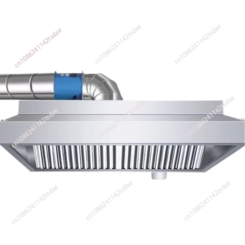 Commercial Kitchen Exhaust Fan - Campana Extractora Comercial de Acero Inoxidable,