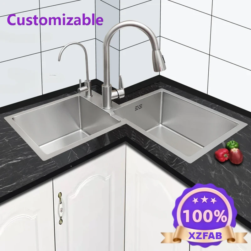 Commercial Kitchen Double Sink - Directo de Fábrica 2026 Muebles de