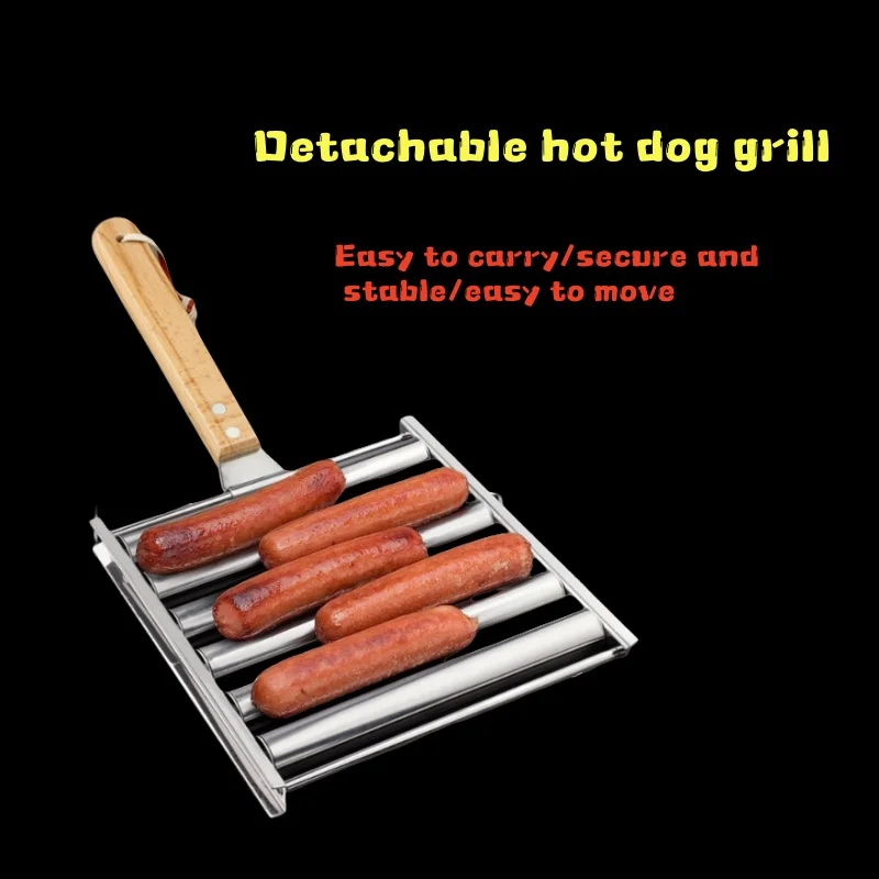 Hot Dog Roller Grill - Rodillo para Hot Dogs con Mango