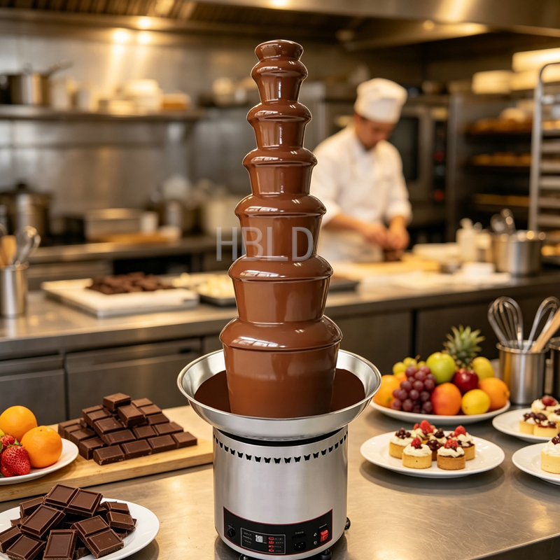 Chocolate Fountain Commercial - Máquina de Cascada de Chocolate de