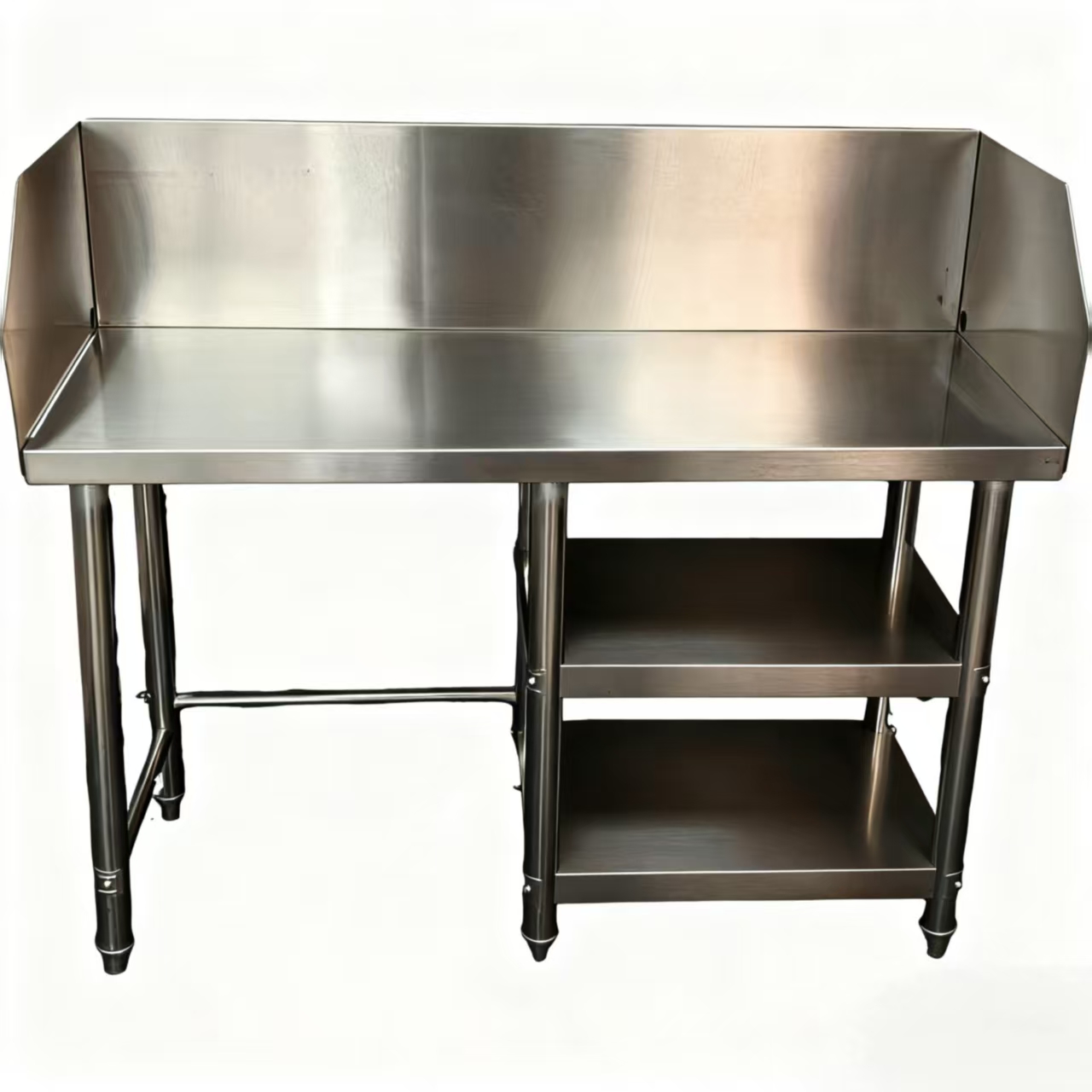 Commercial Kitchen Backsplash - Mesa de Trabajo Comercial para Cocina