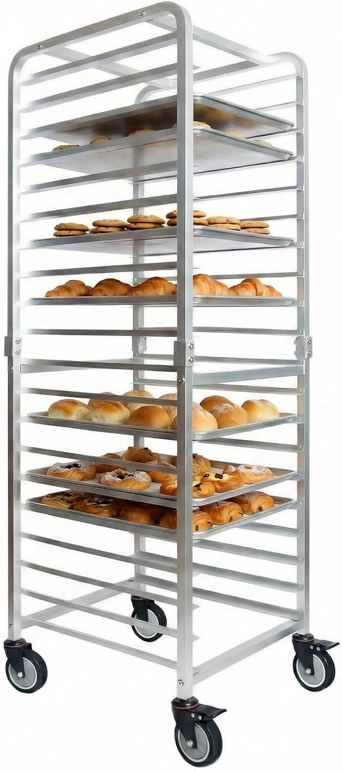 Commercial Kitchen Rack - Carro de enfriamiento móvil comercial de