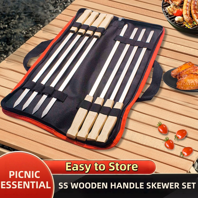 Hot Dog Roller Grill - 6/8 Uds Kabab Koobideh brochetas 17
