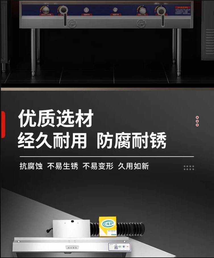 Commercial Kitchen Hood Exhaust Fans - Extractor de humo de alta potencia