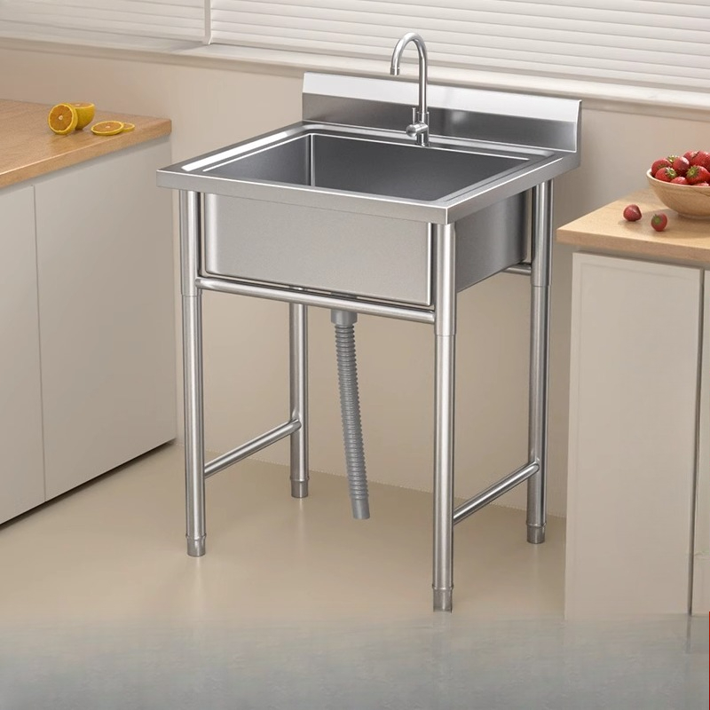 Fregadero comercial de acero i - Commercial Kitchen Double Sink reseña y precio