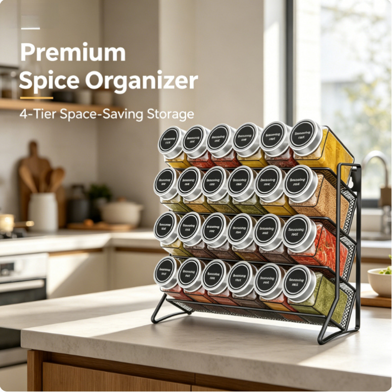 Organizador de Especias de Ace - Commercial Kitchen Shelving reseña y precio