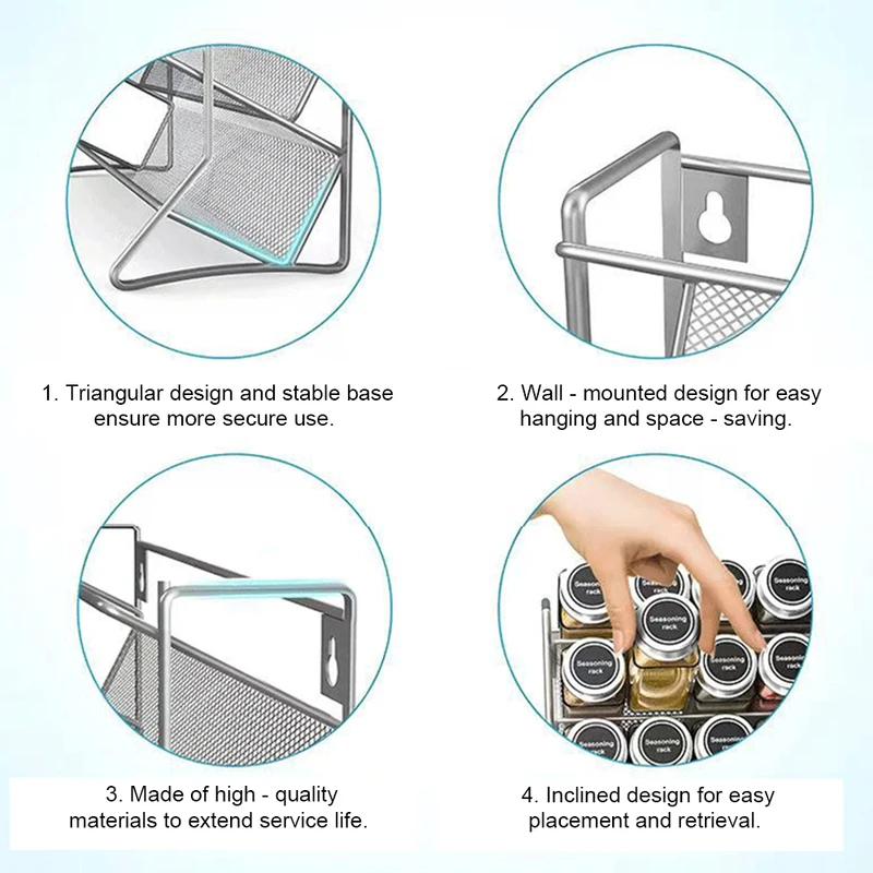 Organizador de Especias de Ace - Commercial Kitchen Shelving reseña y precio