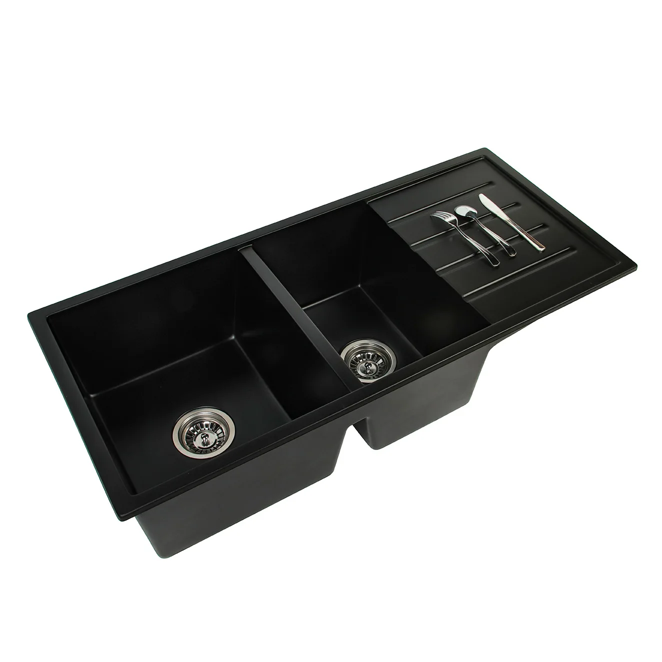 Y a la venta, fregadero de coc - Commercial Kitchen Double Sink reseña y precio