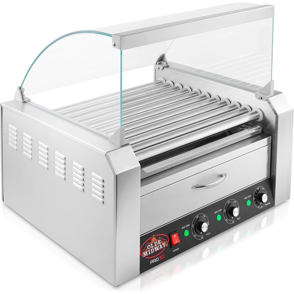 Olde Way Electric 30 Parrilla  - Hot Dog Roller Grill reseña y precio