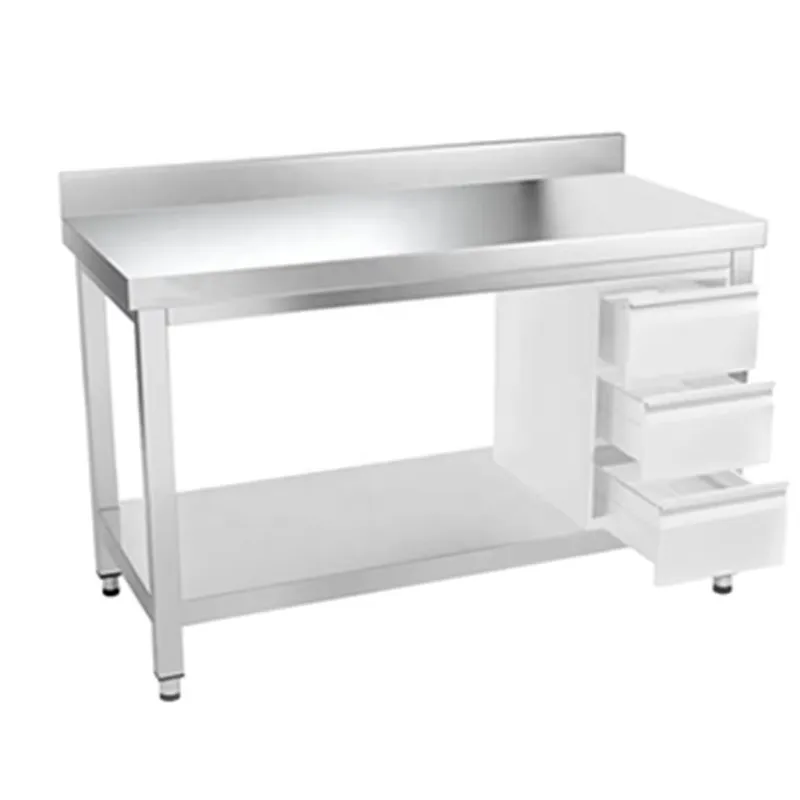 Mesa de Preparación y Trabajo  - Commercial Kitchen Backsplash reseña y precio