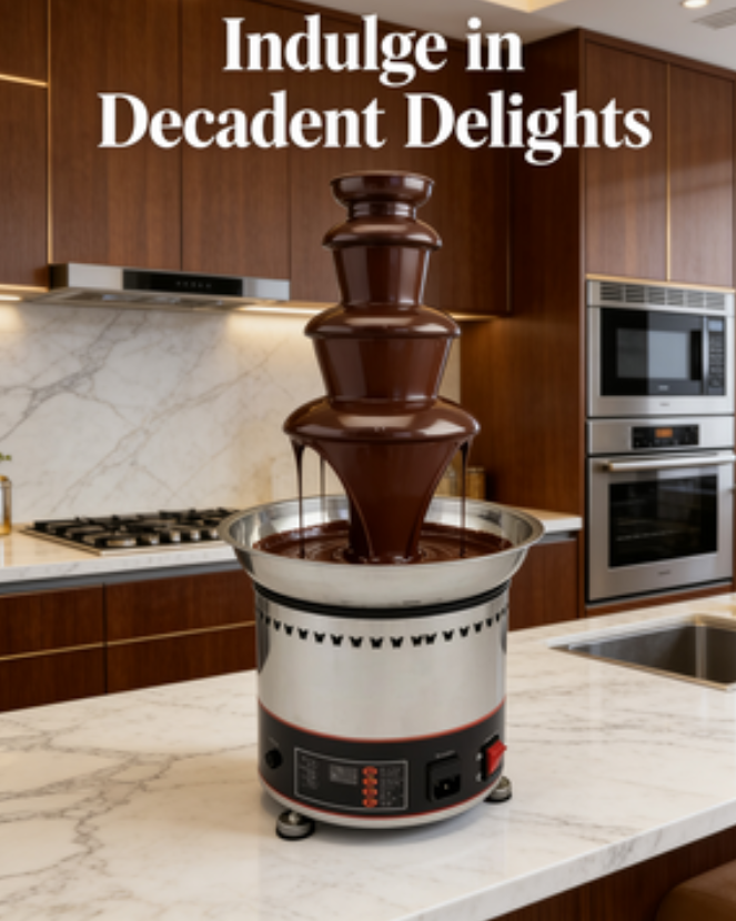 Máquina de Fuente de Chocolate - Chocolate Fountain Commercial reseña y precio