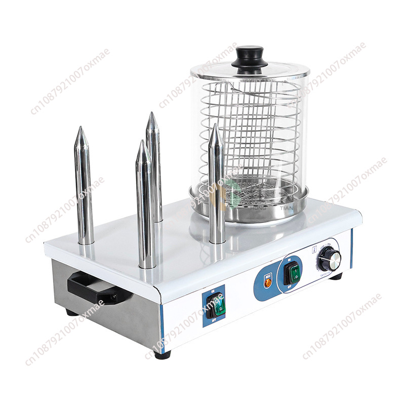 Vaporera y Calentador de Pan,  - Hot Dog Roller Grill reseña y precio