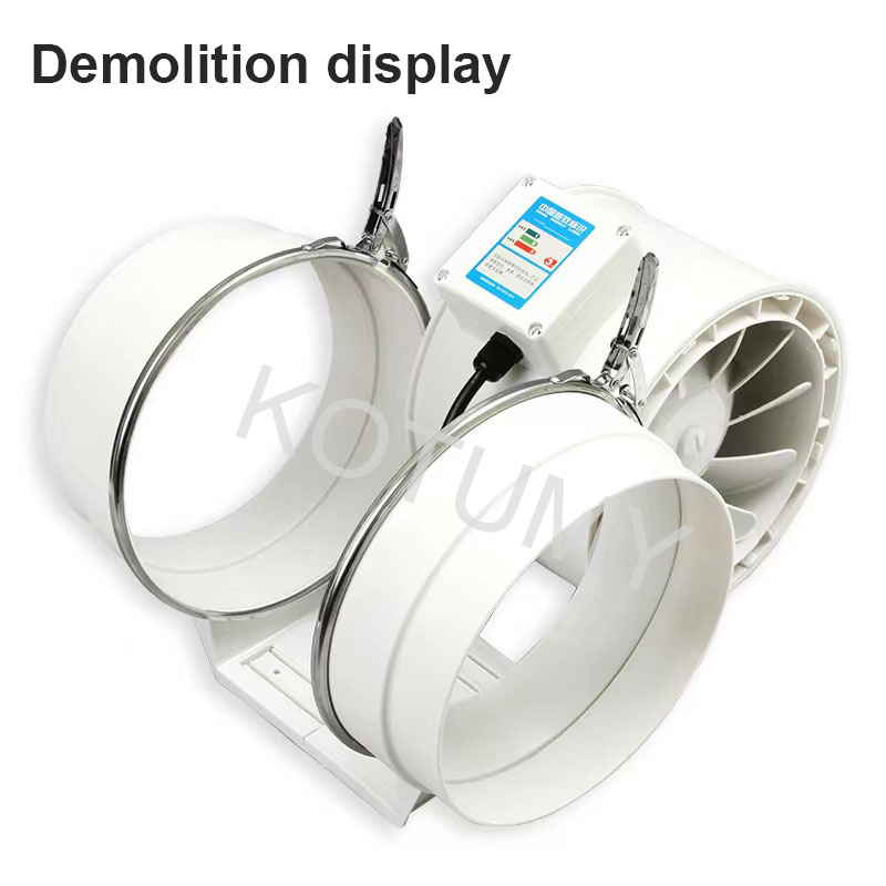 Extractor de conducto de tuber - Commercial Kitchen Exhaust Fan reseña y precio