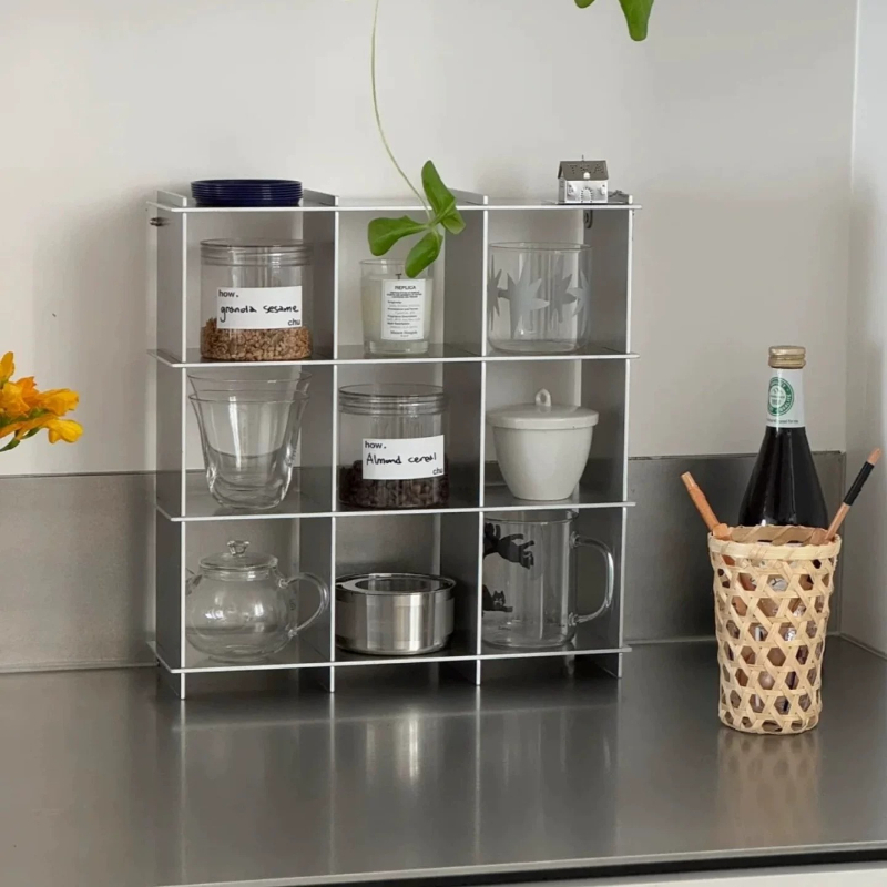 Estante Minimalista de Alumini - Commercial Kitchen Shelving reseña y precio