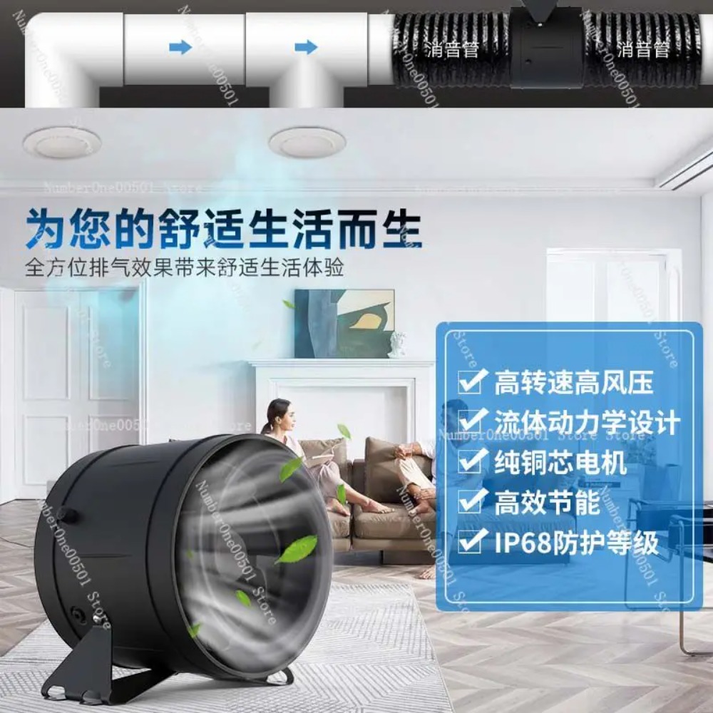 Ventilador de Conducto de 6 Pu - Commercial Kitchen Exhaust Fan reseña y precio
