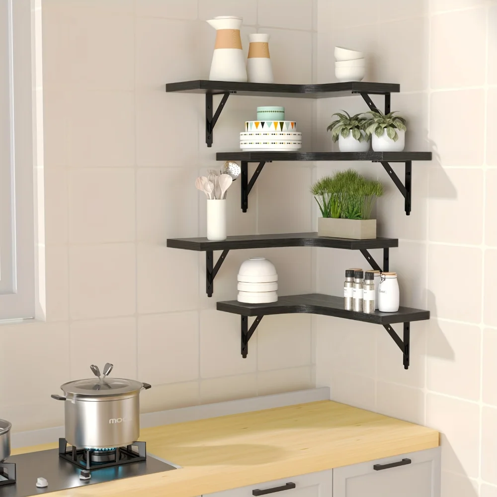 Estantes Flotantes de Madera N - Commercial Kitchen Rack reseña y precio