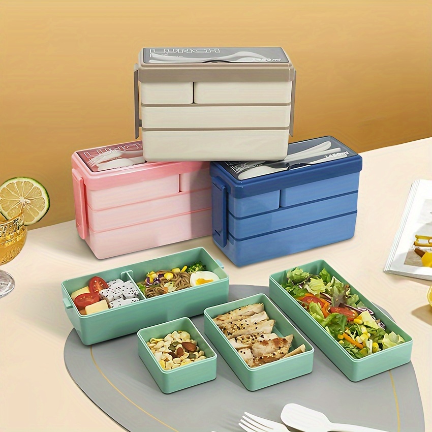 Fiambrera Bento de 1450ML, gra - Commercial Kitchen Utensil Organizer reseña y precio
