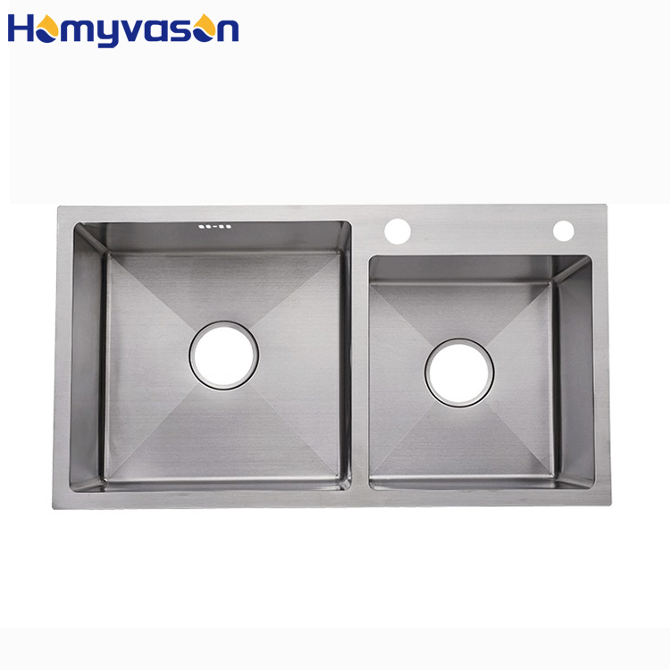 Fregadero de Cocina Doble de A - Commercial Kitchen Double Sink reseña y precio