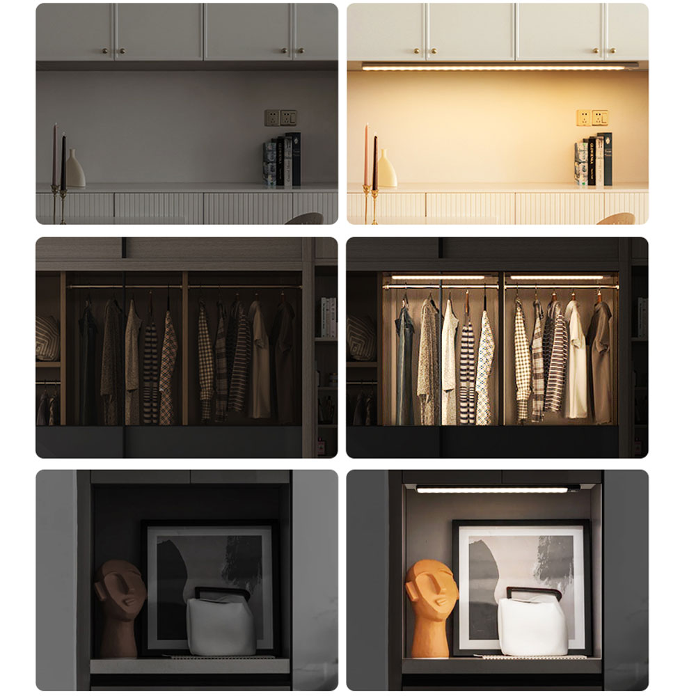 Luz LED para armario tipo C, l - Commercial Kitchen Lights reseña y precio