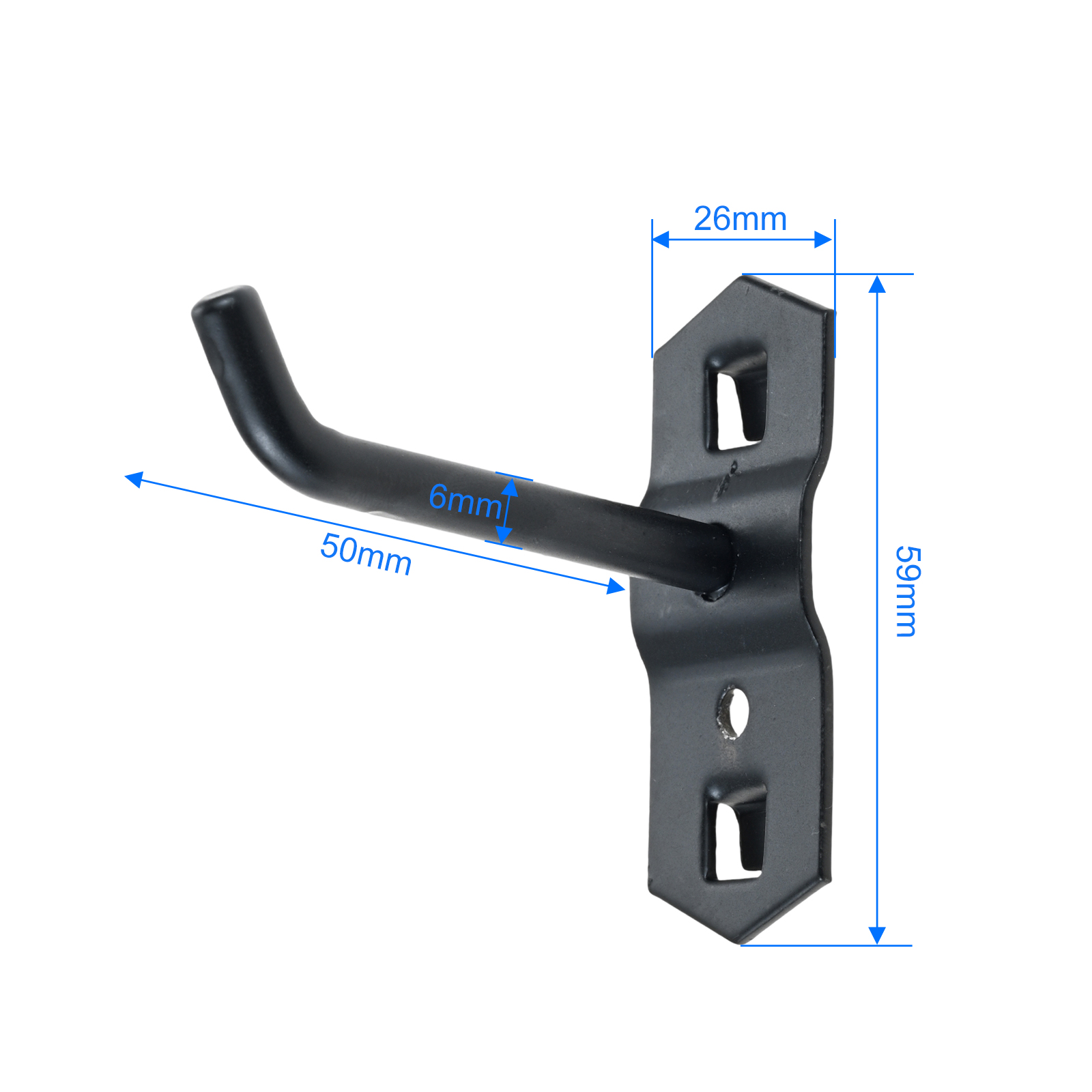 Juego de 10 ganchos de acero d - Commercial Kitchen Rack reseña y precio