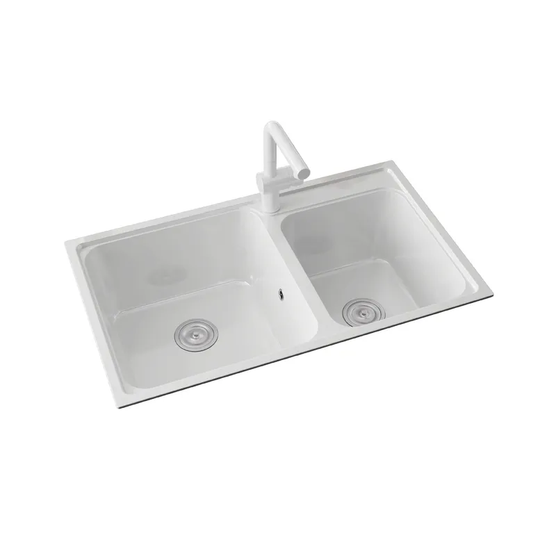 Fregadero Doble SMC de Alta Re - Commercial Kitchen Double Sink reseña y precio