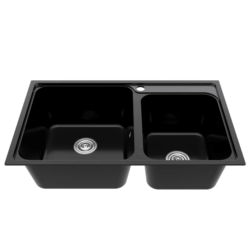 Fregadero Doble SMC de Alta Re - Commercial Kitchen Double Sink reseña y precio