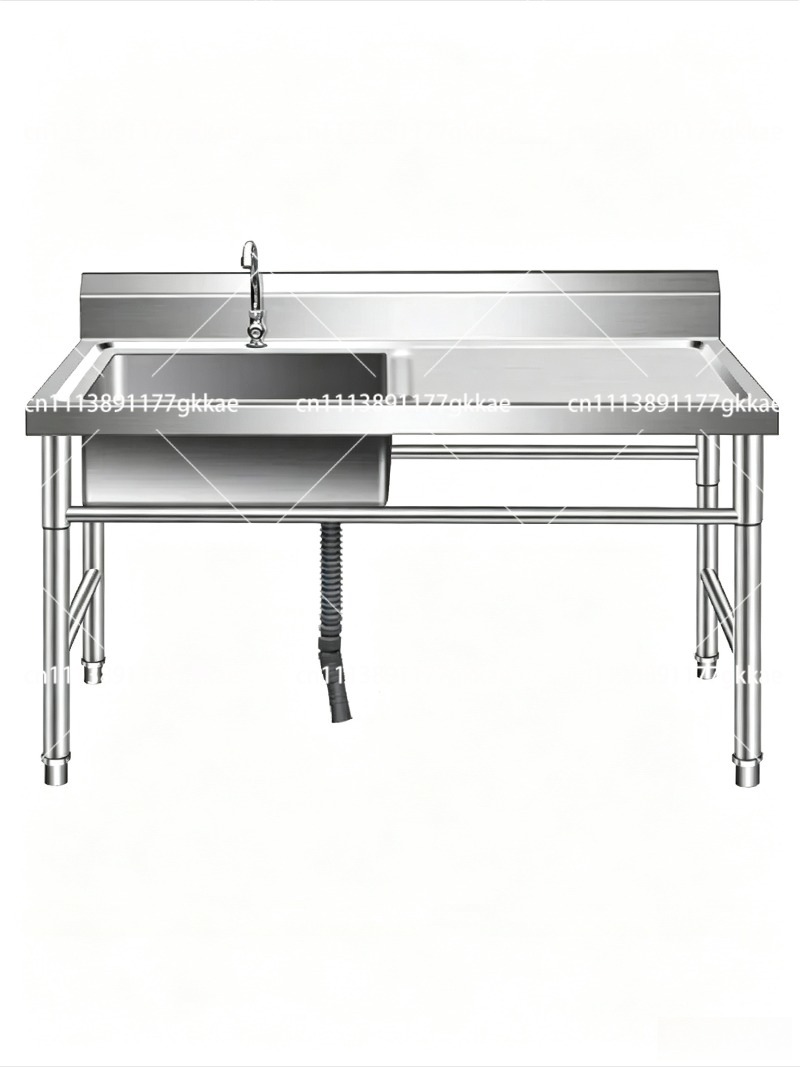 Fregadero de Cocina de Acero I - Commercial Kitchen Double Sink reseña y precio
