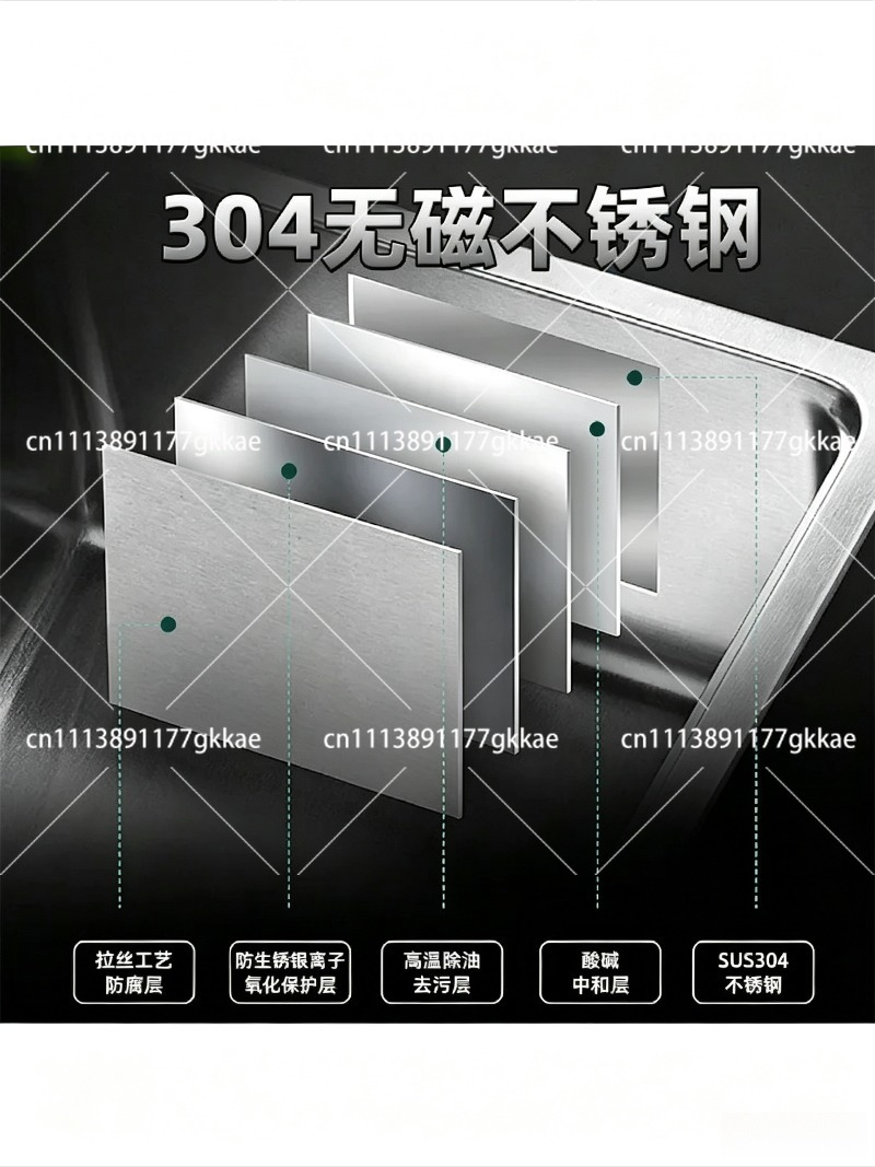 Fregadero de Cocina de Acero I - Commercial Kitchen Double Sink reseña y precio