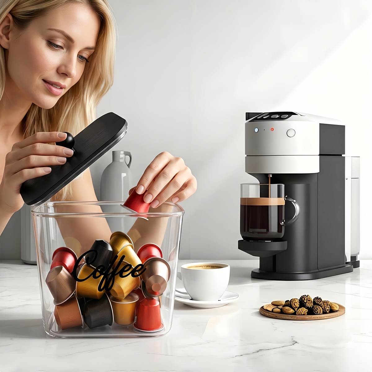Organizador de Cápsulas de Caf - Commercial Kitchen Utensil Organizer reseña y precio