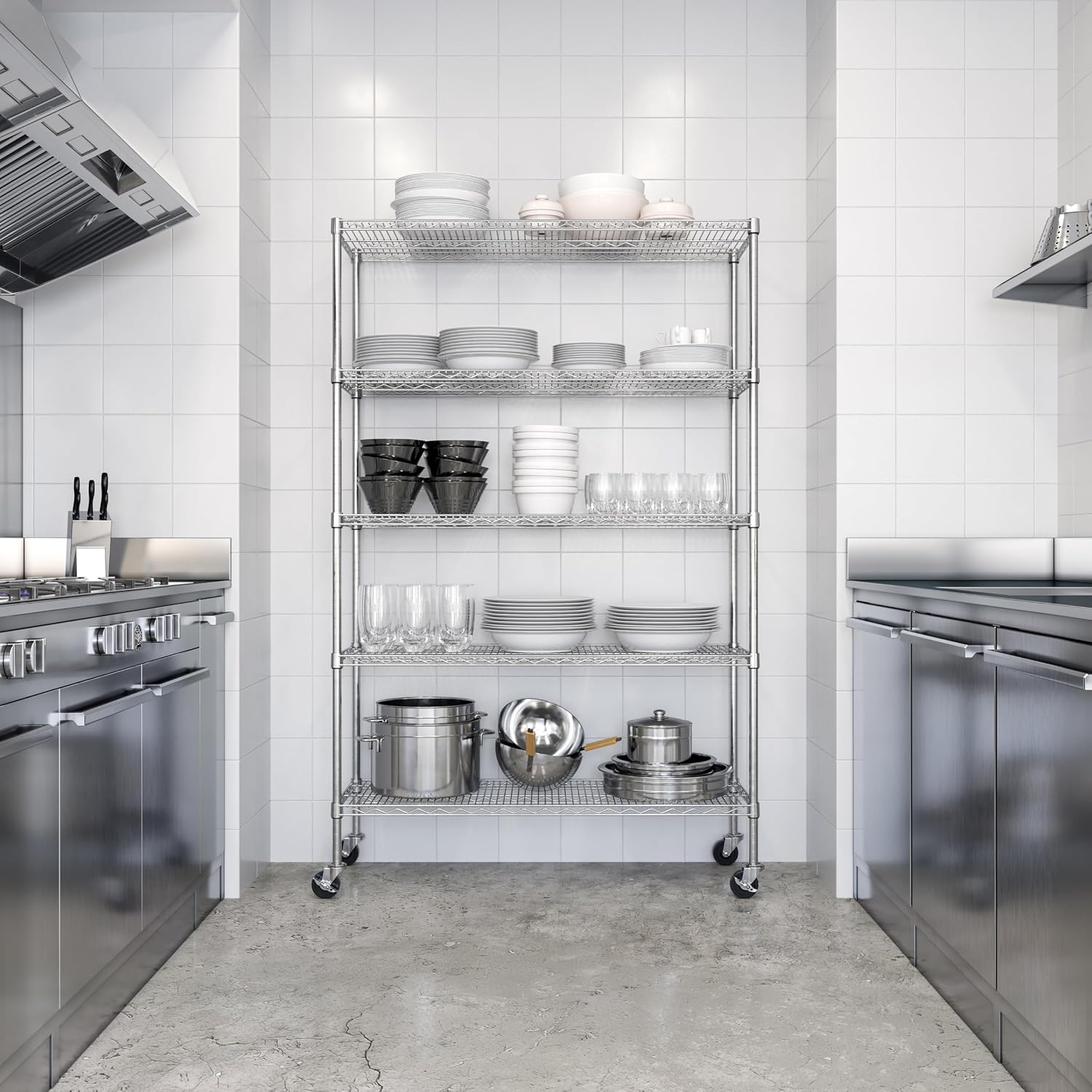 Estante de Almacenamiento de A - Commercial Kitchen Shelving reseña y precio