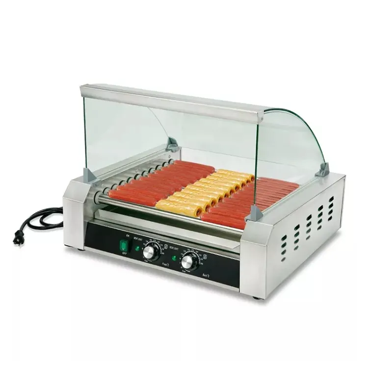 Perro caliente 11 rodillo 27 p - Hot Dog Roller Grill reseña y precio