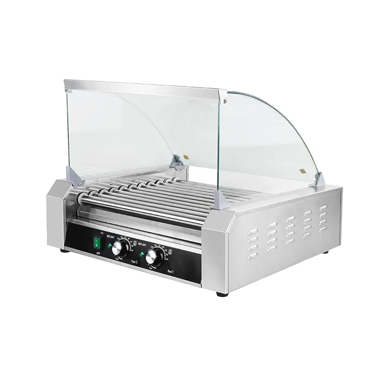 Perro caliente 11 rodillo 27 p - Hot Dog Roller Grill reseña y precio