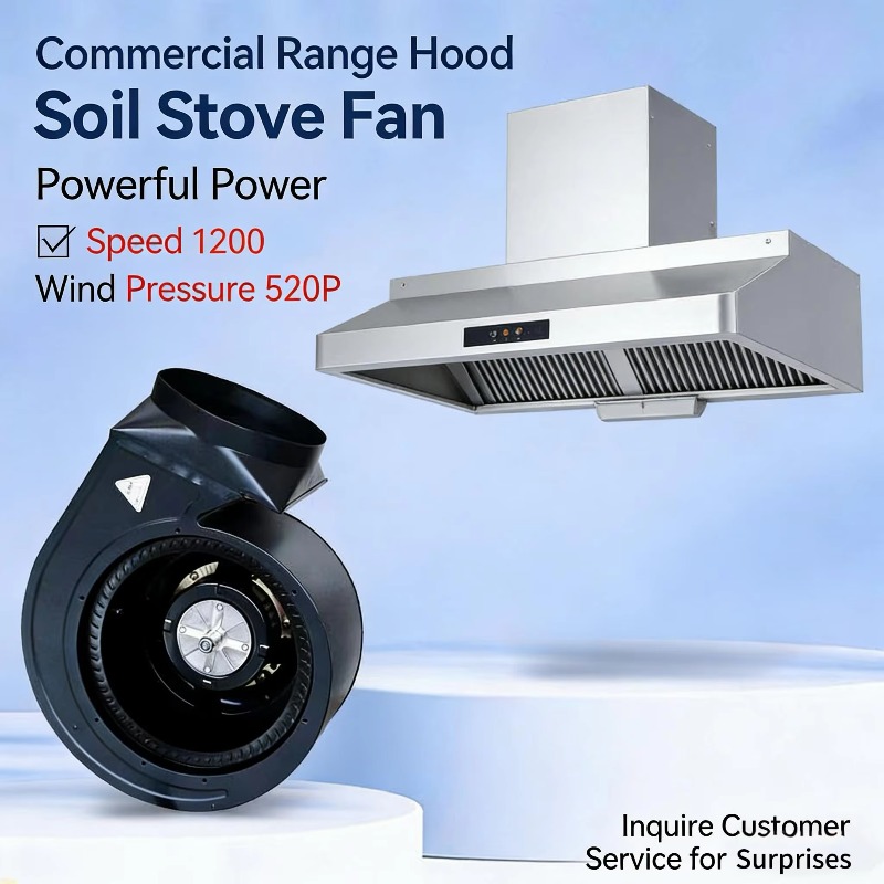 Motor de Ventilador de Campana - Commercial Kitchen Hood Exhaust Fans reseña y precio