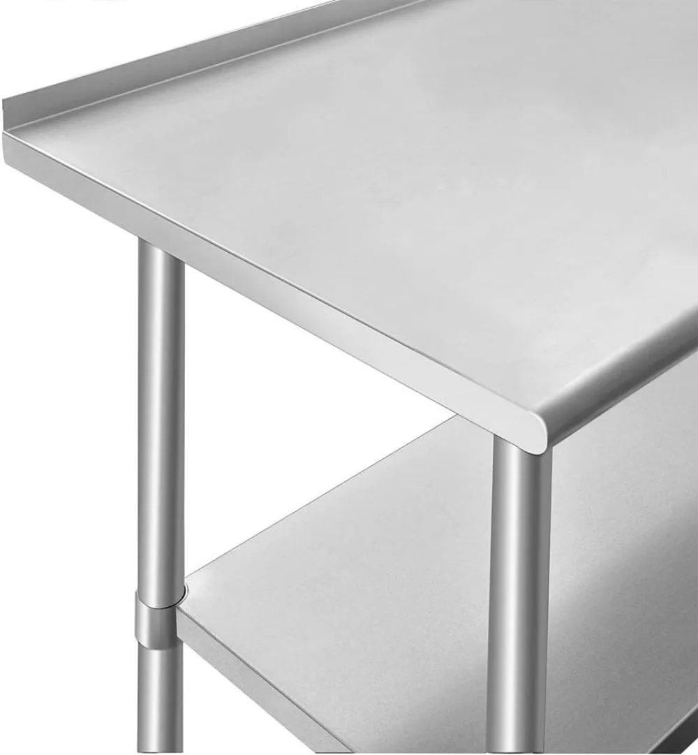 # Para mesa de acero inoxidabl - Commercial Kitchen Backsplash reseña y precio