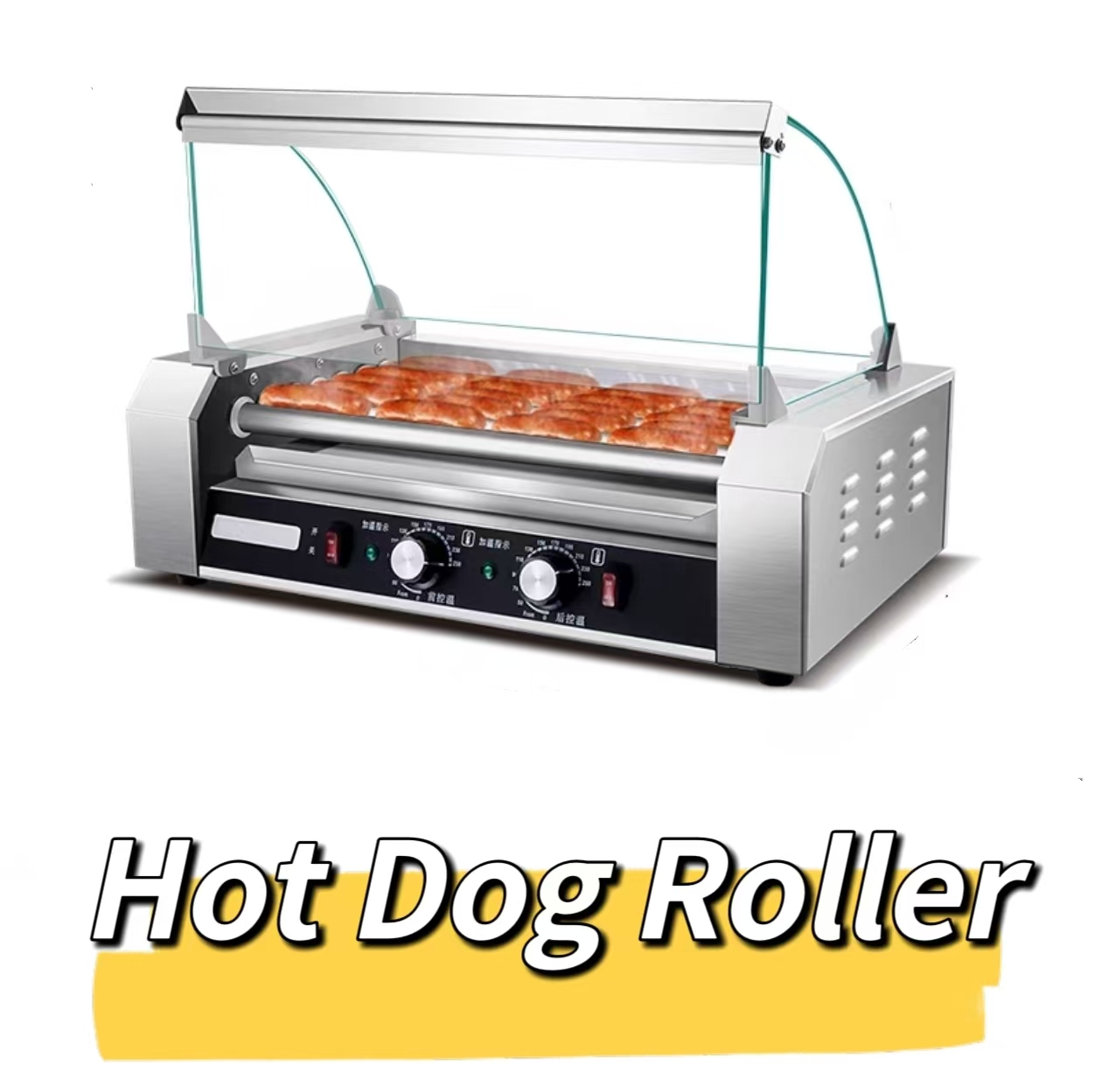 Rodillo para Perros Caliente,  - Hot Dog Roller Grill reseña y precio