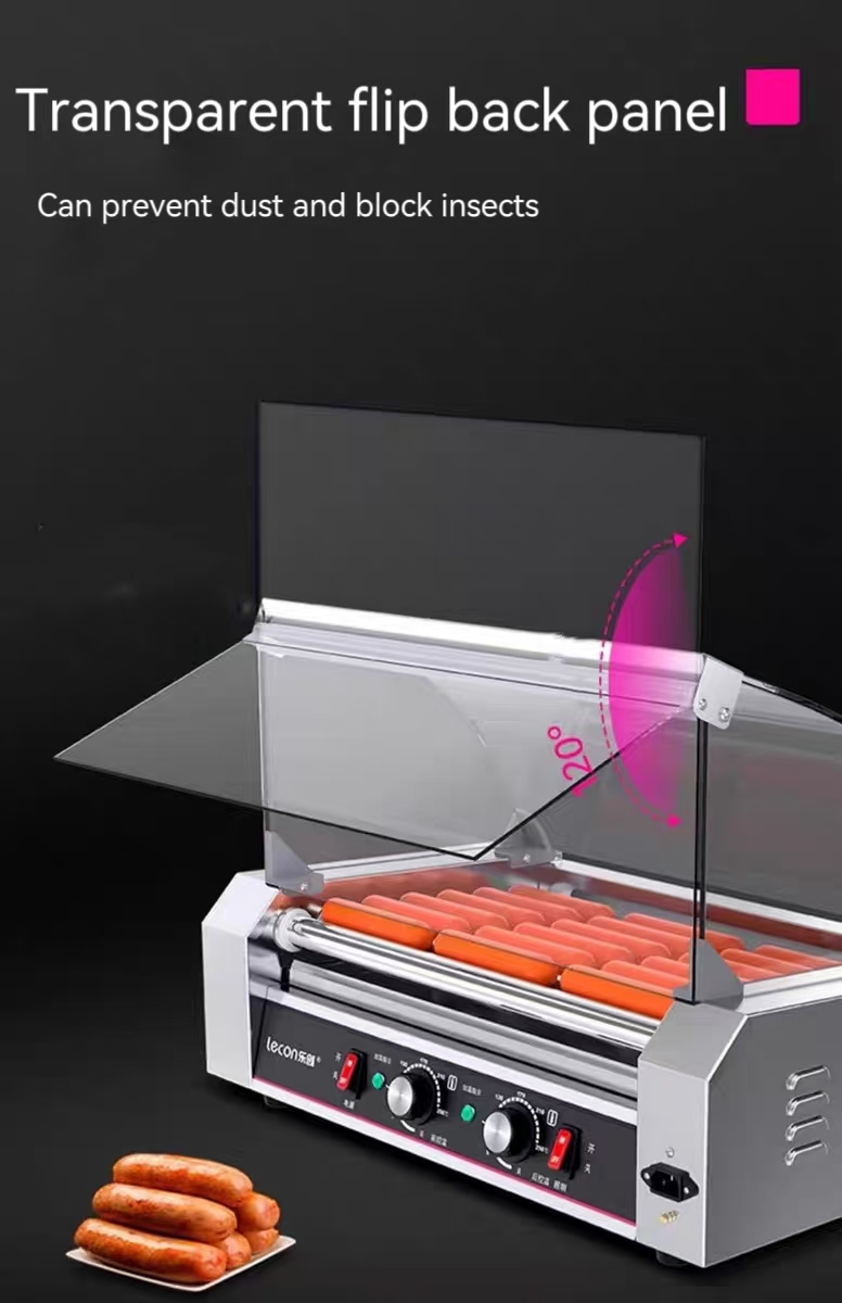 Rodillo para Perros Caliente,  - Hot Dog Roller Grill reseña y precio