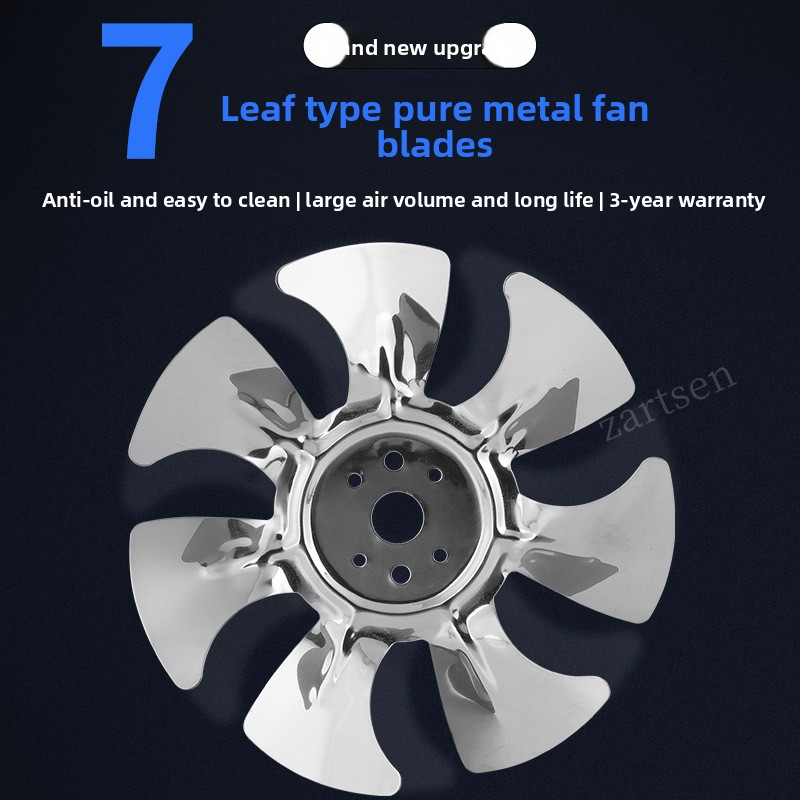 Ventilador de cocina de acero  - Commercial Kitchen Exhaust Fan reseña y precio