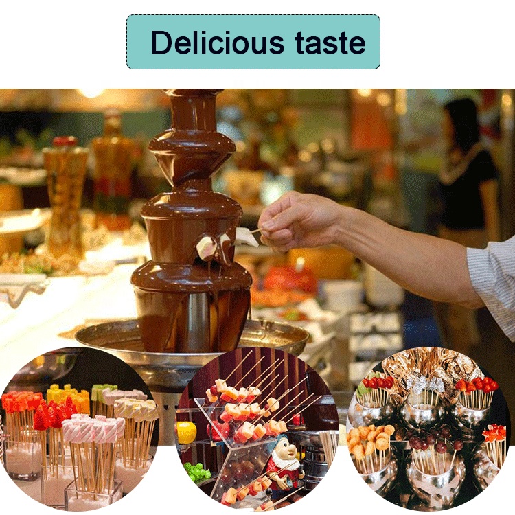 Mini máquina comercial de fuen - Chocolate Fountain Commercial reseña y precio