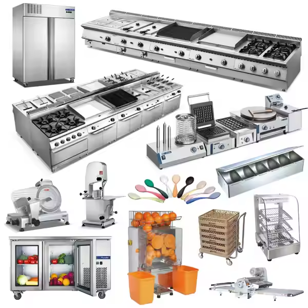 Equipo Comercial de Comida Ráp - Commercial Kitchen Layout Design reseña y precio