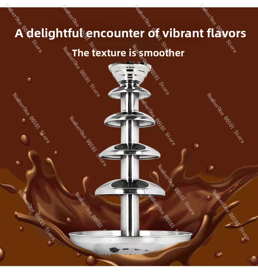 Máquina comercial de fuente de - Chocolate Fountain Commercial reseña y precio
