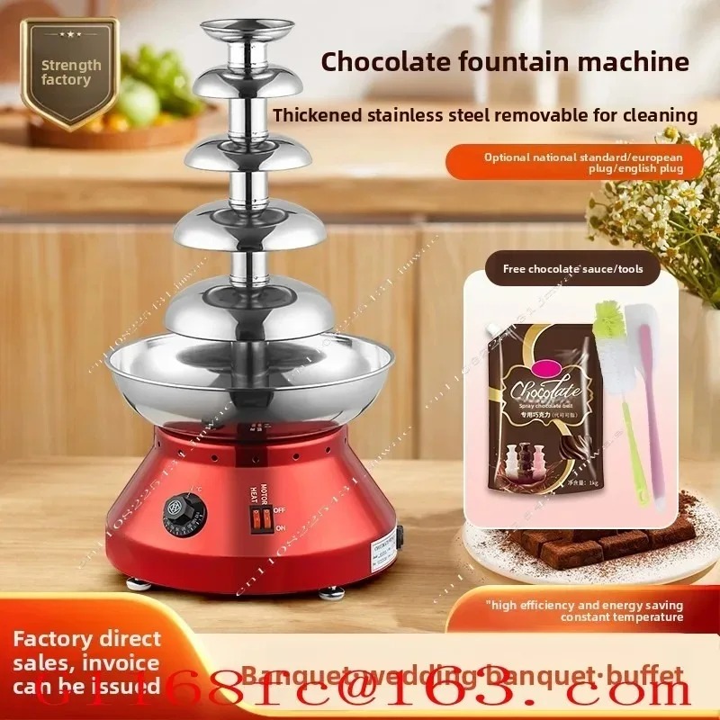 Máquina de Fuente de Chocolate - Chocolate Fountain Commercial reseña y precio