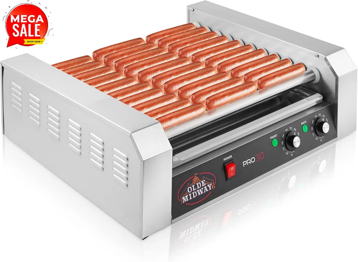 Máquina Eléctrica para Cocinar - Hot Dog Roller Grill reseña y precio