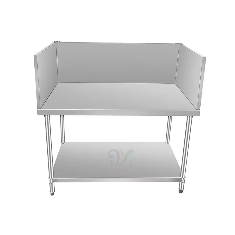 Mesa de Preparación y Trabajo  - Commercial Kitchen Backsplash reseña y precio