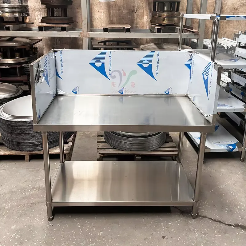 Mesa de Preparación y Trabajo  - Commercial Kitchen Backsplash reseña y precio