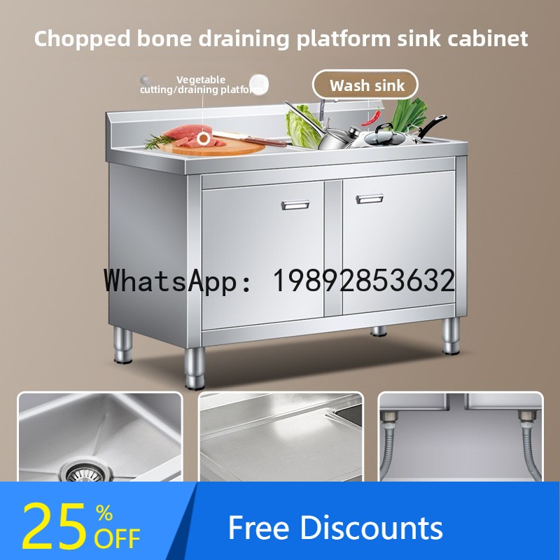 CZ-fregadero minimalista moder - Commercial Kitchen Double Sink reseña y precio