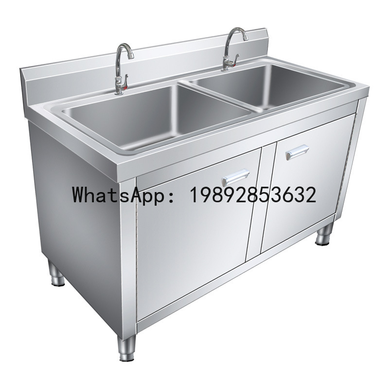CZ-fregadero minimalista moder - Commercial Kitchen Double Sink reseña y precio
