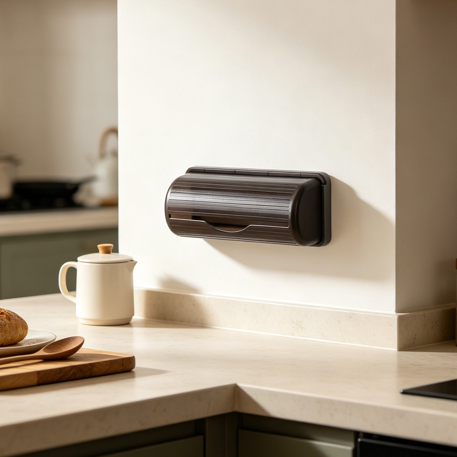 Soporte de pared para bolsas d - Commercial Kitchen Utensil Organizer reseña y precio